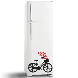 Adesivo de Geladeira Bicicleta