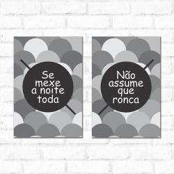 Placa Decorativa Kit Casal Engraçado